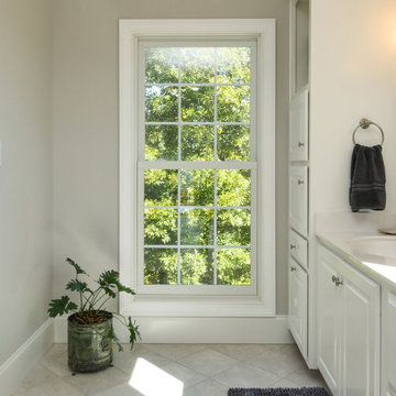 White Window in Attractive Bathroom - Renewal by Andersen Georgia