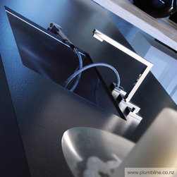 Su&Giu 3 Hole Kitchen Mixer With Rinse Spray - Utility Sink Taps