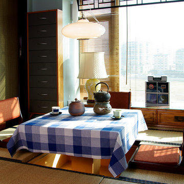 Guangzhou, Di Jin Hua Yan 广州帝景华苑 Tatami Room Tea Room Conversion