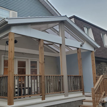 Low Profile Translucent Patio Cover