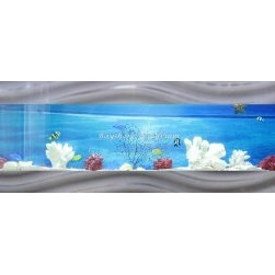 Extra Large Panoramic Wall Aquarium - Home Decor