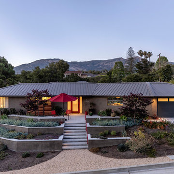 Santa Barbara, San Roque, Remodel and Transition a Ranch House to Contemporary