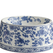 Blue and White Porcelain Pet Bowl