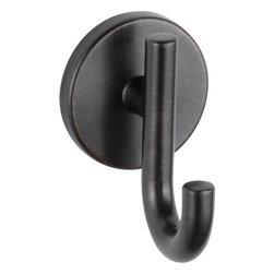 Delta Trinsic&reg; Robe Hook, Venetian&reg; Bronze Finish, 759350-RB - Robe & Towel Hooks