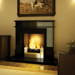 Planika 16'' x 12'' A-02 Insert/Freestanding Fireplace - Indoor Fireplaces