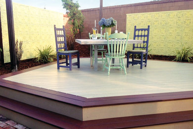 Example of a deck design in San Diego