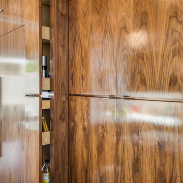 1951 mid-century modern home remodel Before & After