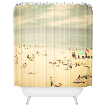 "Vintage Beach" Shower Curtain, 69"x72"