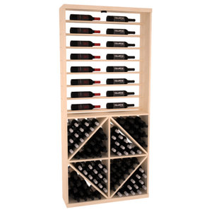 13 Stains to Choose From! Wine Racks America Ponderosa Pine 4 Column 10 Row Display Top Kit