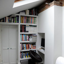 idée bureau: le mur-bibliothèque