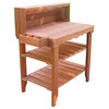 Deluxe Potting Bench, Red Wash