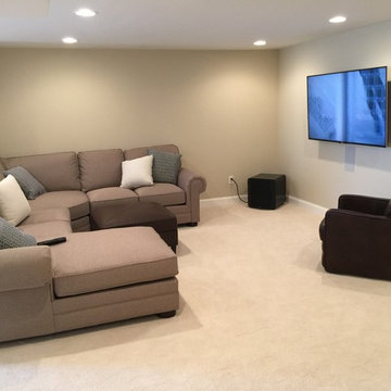 Malvern Finished Basement