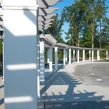 Short Pump Park Fiberglass Pergola Kits