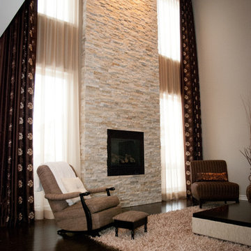 Second Storey Fully Operational Drapes and Sheers