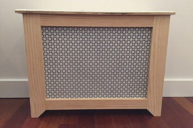 Custom wood radiator covers
