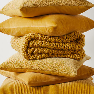 Traditional Gold Pillows & Throw Blankets Collection - Threshold™