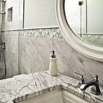 Coastal Contemporary Bathrooms