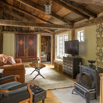 North Reading Custom Kitchen and Timber Framing