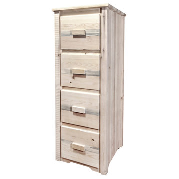 Homestead Collection 4-Drawer File Cabinet, Ready to Finish