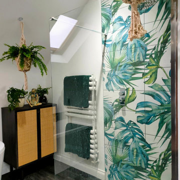 Striking Tropical En Suite in Horsham