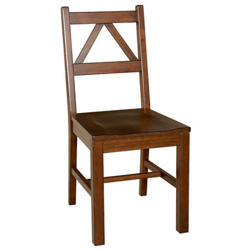 Titian Chair, 17.32W X 21.54D X 37.56H, Antique Tobacco