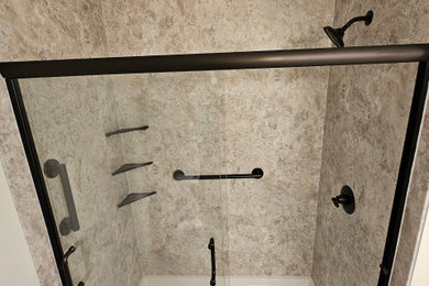 Example of a bathroom design in Other