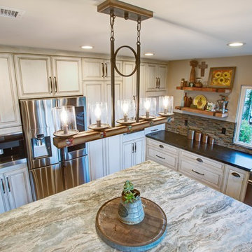 Craftsman \ Rustic masterpiece kitchen in Monrovia