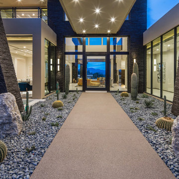 Modern Entry | Seven Hills | 15101 by Pinnacle Architectural Studio