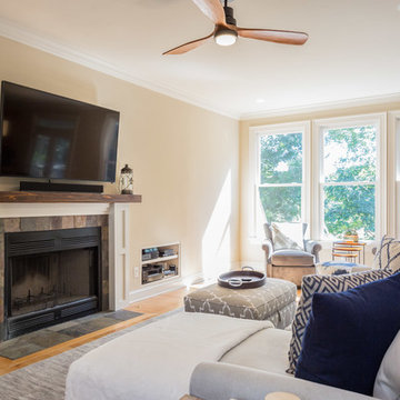 Silverlake Subdivision, Cary, NC ~ Multi-Level Deck and Master Bath