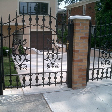 Driveway Gates and Awning