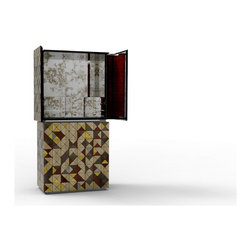 PIXEL ANODIZED Cabinet - Accent Chests And Cabinets