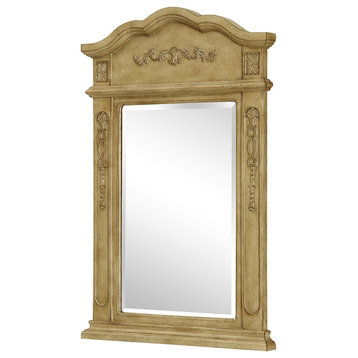 24"x36" Vanity Mirror, Antique Beige, Antique Beige