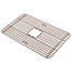 Adams 33" Farmhouse Copper Kitchen Sink, Bridge Faucet and Strainer Drain