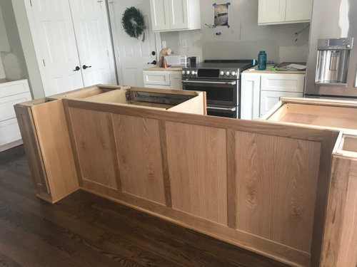 White Oak Cabinets Gone Wrong