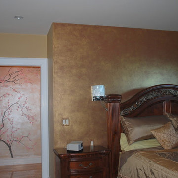 Murals in Nahant residence