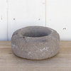 Handcrafted Gray Stone Bowl