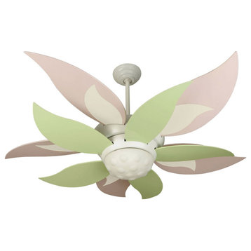 Craftmade Bloom Bloom 52" Indoor Ceiling Fan - Remote and Light - White