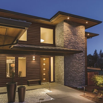 Royal® AlumiPro Cedar Renditions™ in Charwood