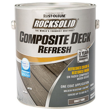 Rust-Oleum 350007 RockSolid Composite Deck Refresh, 1 Gallon