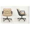 Consigned  Mid Century Modern Desk Chair by Charles Pollock for Knoll