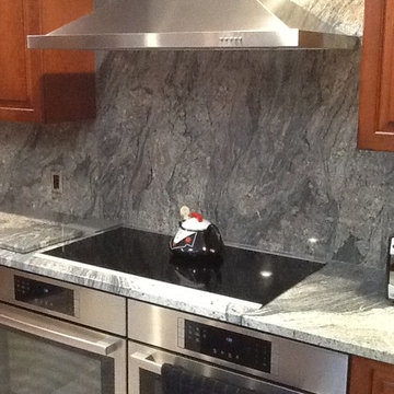 Scottish Meadow Granite Kitchen.