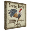 Jean Plout 'Rustic Rooster Vane 3' Canvas Art