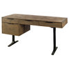 Mercana Mango Wood Desk With Brown Finish 67556-AB