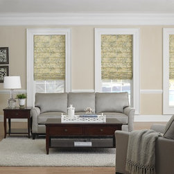 Soft Roman Shades - Window Treatments