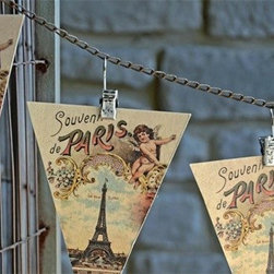 Chain Garland with Clips - Home Decor
