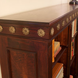 Traditional Lightly Distressed Bookcase - Products