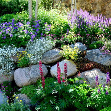 Mountain Home Landscape in Vail, CO