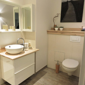 Für Selbermacher: Gästebad mit maritimen Flair