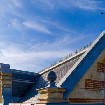 Rénovation totale du toit d'une maison de maître