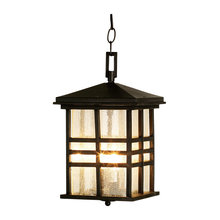 Cabin outdoor corner lights
